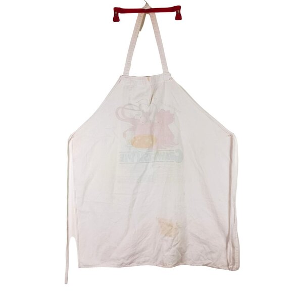 Vintage Apron New Orleans Crawfish Pie Recipe Lobster Chef Kitschy Novelty Funny - Picture 11 of 11